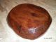 Antique Primitive Hand Hewn/carved Wood Dough Bowl Solid Heavy Wood Primitives photo 9