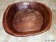 Antique Primitive Hand Hewn/carved Wood Dough Bowl Solid Heavy Wood Primitives photo 1