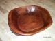 Antique Primitive Hand Hewn/carved Wood Dough Bowl Solid Heavy Wood Primitives photo 2