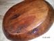 Antique Primitive Hand Hewn/carved Wood Dough Bowl Solid Heavy Wood Primitives photo 7