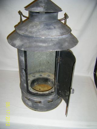 Primitive Metal Portable Heater photo