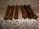 Set Of 6 Tall Beehive Wood Bobbins (121) Primitives photo 4