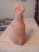 Sweet Old Vintage Stuffed Bunny Batting Stuffing Primitives photo 2