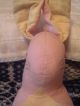 Sweet Old Vintage Stuffed Bunny Batting Stuffing Primitives photo 4