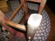 Early Wooden Stool / Mortise & Tenon Joint Primitives photo 4