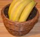 Old Wood Small Basket For Fruits Or Muffins Rare 5 Inch Primitives photo 3