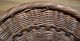 Old Wood Small Basket For Fruits Or Muffins Rare 5 Inch Primitives photo 7