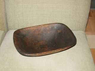 Antique Wooden Bowl photo