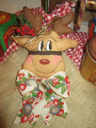 Rudolph The Reindeer Ornament - Bowl Filler 125 photo