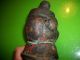 Antique Collectible Industrial Copper Metal Clown Doll Head Mold - 6 