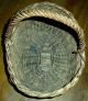 Antique Early - Mid 1800s Primitive Basket W/ Fantastic Patina - Unique Style Vafo Primitives photo 6