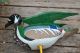 Early Folk Art,  Wooden Duck Decoy,  Hand Carved,  Glass Eyes, Primitives photo 5