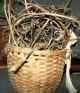 Early Basket Great Ware String Sewed For Repair Great Look Primitives photo 2