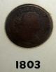 1803 & 1820 Copper Liberty Cents Found Elderberry Farm Bucks County Pennsya Vafo Primitives photo 6