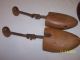 Antique Wooden Cobbler Shoe Molds Hand Tool Form Stretchers Adult Sz 4 Child 5c Primitives photo 4
