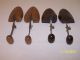Antique Wooden Cobbler Shoe Molds Hand Tool Form Stretchers Adult Sz 4 Child 5c Primitives photo 8