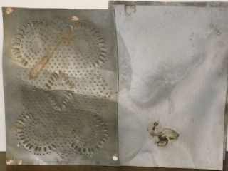 Vintage Pie Safe Door Sheet Metal photo