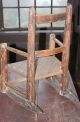 Child ' S 18th C Maine Slat Back Chair Red Paint Great Attic Surface Nr Primitives photo 4