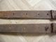Antique Blacksmith Hand Forged Old Iron Hinges 1700 Door Blanket Chest Trunk Primitives photo 11