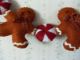 Primitive Penny Rug Garland Christmas Gingerbread & Peppermints Great Gift Primitives photo 1