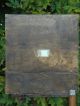 Aafa 19th C Early Primitive Old Tramp Folk Art Secretary Desk Stationary Box Primitives photo 9