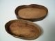 Rare Antique Primitive Early Miniature Harvard Shaker Box Signed Primitives photo 2