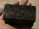 Antique 19th Century Tin Toleware Miniature Document Box Finish Primitives photo 2