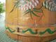 Vintage Folk Art Hand Painted Northwoods Sugar Bucket Firkin Lodge Decor Primitives photo 2