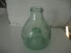Antique Glass Fly Trap.  Old Fly Catcher.  Green Color Primitives photo 9
