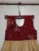 Primitive Decorative Dress,  Tea Dyed,  Hand Made,  Doll Primitives photo 10