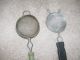 4 Antique Vegetable Strainers See Pictures Primitives photo 1