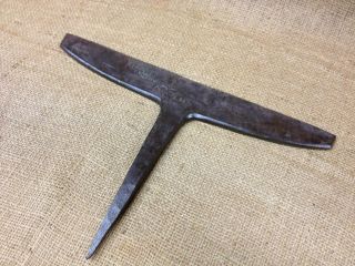 Antique/vintage Roof Slaters Anvil Tool - Marked H.  B.  & Co.  - Tinsmith/ Blacksmith photo