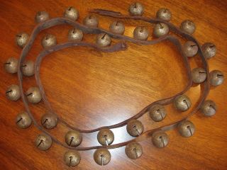 Antique Vintage Sleigh Bells With Ring Tone photo
