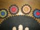 Penny Rug Mat Wool Felt Hand And Heart Handmade America Primitives photo 3