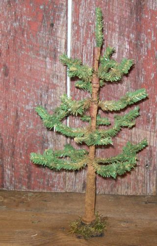 Primitive Christmas / Winter Faux German Feather Twig Tree With 20mm Branches photo