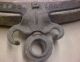 Antique Wood Barn Hay Lift,  Cast Iron Trolley Carrier,  Farm Rope Pulley Tools, Primitives photo 8