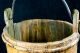 Antique,  Painted Wooden And Iron Well Bucket - Really Primitives photo 8