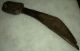 Antique 1700s Primitive Folk Art Burl Wood Tool Fid Knife Masher Pestel Vafo Primitives photo 2