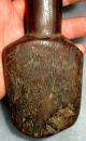 Antique 1700s Primitive Folk Art Burl Wood Tool Fid Knife Masher Pestel Vafo Primitives photo 4