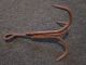 Hand Forged 3 Point Hook Trappers Drag - Herb Or Meat Hook Primitives photo 1