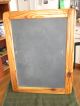 Antique Slate / Chalk Board Reclaimed Old Wood Frame Primitives photo 1
