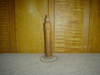 Primitive Rt Spiral Candle Holder Grubby Candle Stick Eb 113 photo
