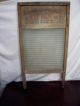 Glass National Washboard Co.  862 Old Washboard Glass Scrubber Primitives photo 2