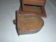 Antique Primitive Coffee Mill Ornate With Handle Wood Primitives photo 2