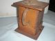 Antique Primitive Coffee Mill Ornate With Handle Wood Primitives photo 3