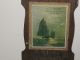 Antique Match Safe Advertizing Collectible Hardware Furniture Store Tall Ship Primitives photo 1