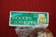 Vintage Wooden Clothes Pins Made In West Germany In Package Primitives photo 2