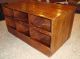 Antique Nail / Grain / Display Bin 12 Bins Great Counter,  Island,  Or Tv Stand Primitives photo 2