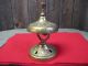 Ornate Country Store Front Desk Bell Antique Brass Flowers Primitives photo 3