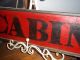 For The Cabin Collectors Red And Black Sign Cabins Primitive Primitives photo 2